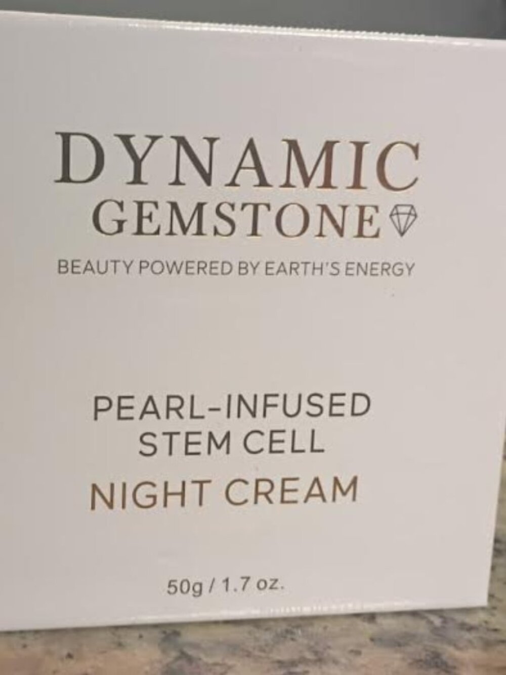 DYNAMIC GEMSTONE PEARL INFUSED STEM CELL NIGHT CREAM-1.7 fl oz / 50 g-NEW-SEALED
